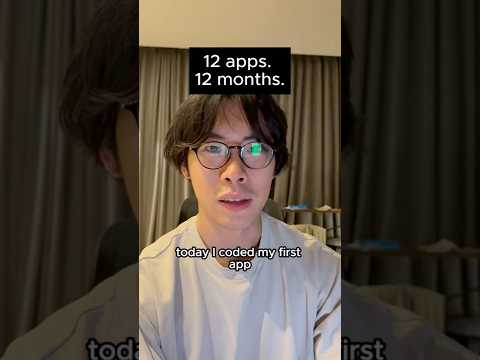 12 apps. 12 months. Episode 1
