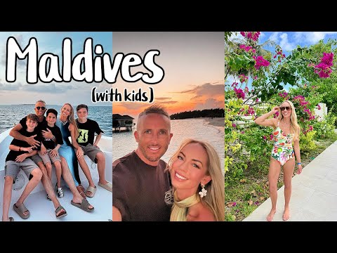 Family Trip to the Maldives ✈️☀️ Swimming with a Whale Shark, Manta-Ray and more | Villa Park Review