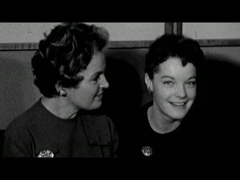 Magda und Romy Schneider in New York (1958)