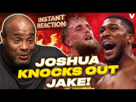 Daniel Cormier REACTS to Anthony Joshua KNOCKING OUT Jake Paul | Boxing INSTANT REACTION