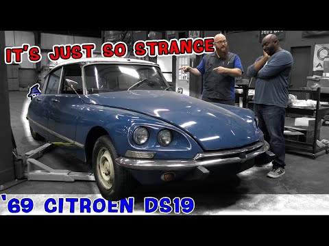 $4K in parts finally arrived! CAR WIZARD shows the '69 Citroën DS to the Bug Ninja. He's gobsmacked!