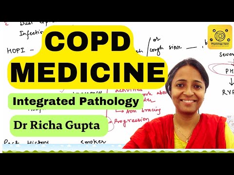 Chronic obstructive pulmonary disease (COPD)- pathophysiology, case | Respiratory system mbbs