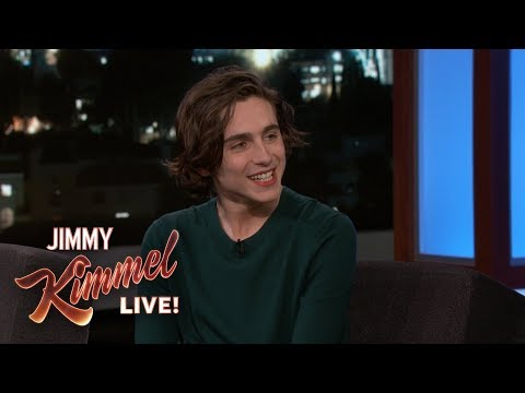 Timothée Chalamet on Oscar Nomination & Meeting Celebrities