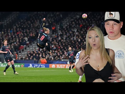 Couple SHOCKED by Superhuman Moments In Football