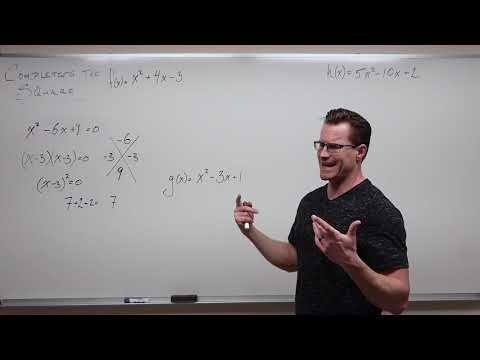 Completing the Square Made Easy (Precalculus - College Algebra 19)