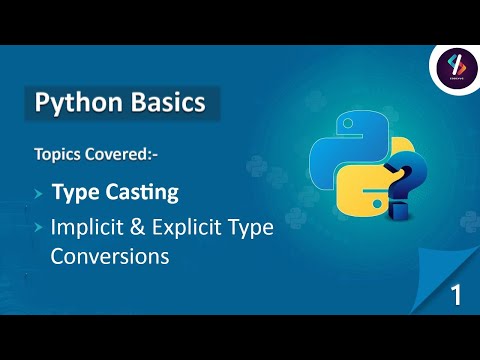 Type Casting in Python | Type Conversion in Python | Python Tutorial in Hindi