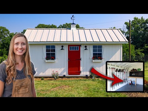 Not Your Average Garden Shed! (Shed Build and Tour)
