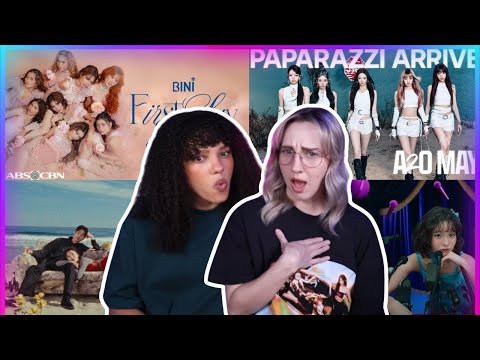 COUPLE REACTS TO A2O MAY, BINI, HANA, & HWASA | Catch Up