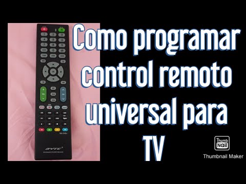 How to program a universal remote control // Set up a remote control for a Smart TV