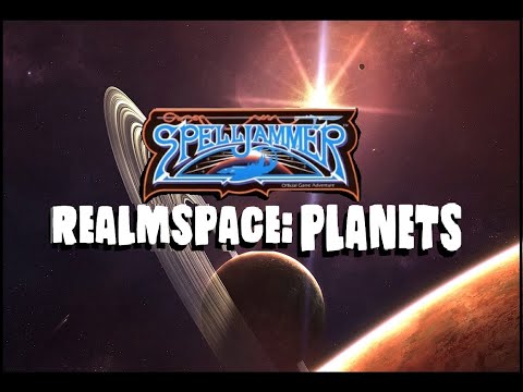Dungeons and Dragons: Spelljammer Realmspace Planets