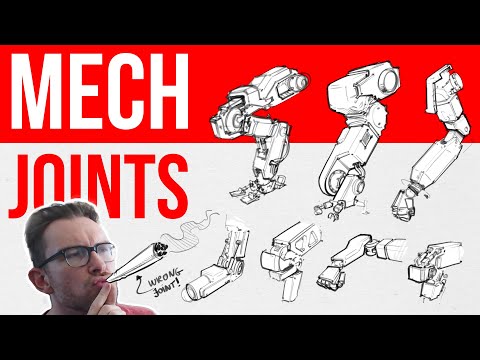 Drawing mech joints