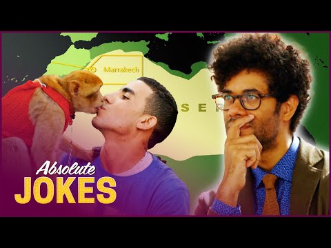 Richard Ayoade Explores The Weird And Wonderful Marrakech | Travel Man | Absolute Jokes