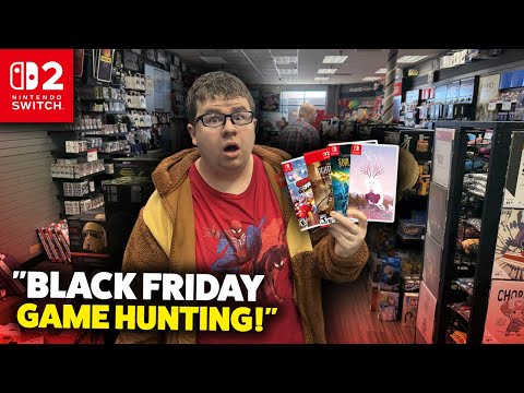 ULTIMATE Nintendo Switch 2 Black Friday Game Hunting!