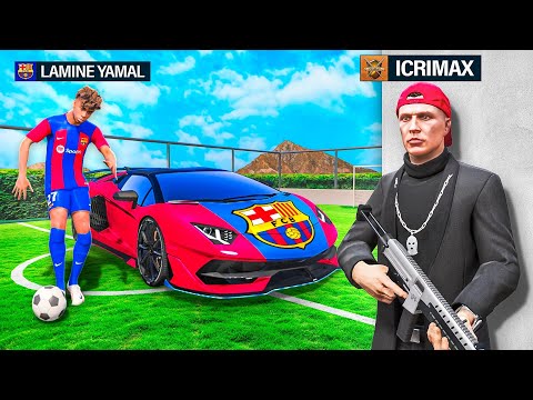 Ich BESCHÜTZE LAMINE YAMAL in GTA 5 RP!