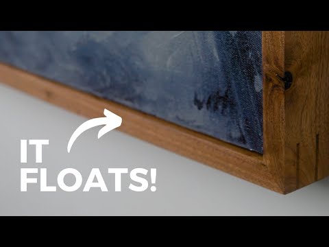 How To Make Floating Picture Frame