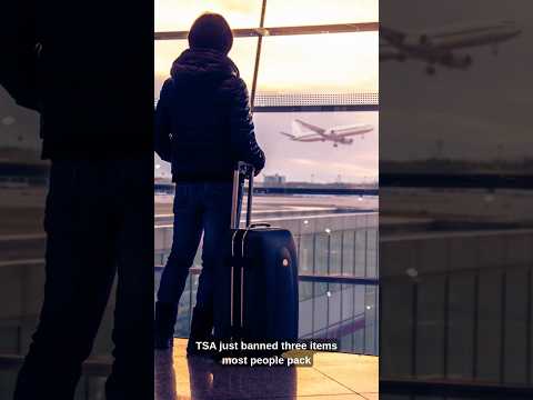 TSA Just BANNED These 3 Everyday Items (Don’t Get Caught!) 🚫✈️