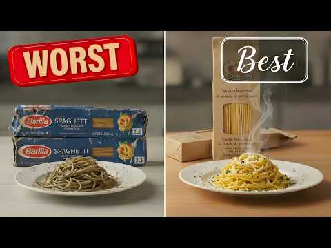 6 Spaghetti Brands RANKED Worst to Best