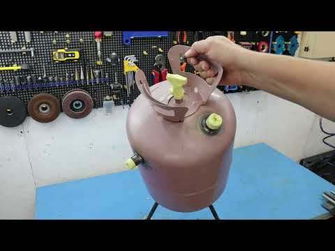 DO NOT TRY TO THROW AWAY an empty freon tank!100% working device!
