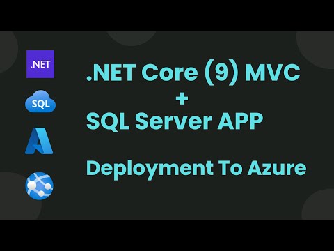 🚀Deploying .net core and sql server app to azure | step by step tutorial