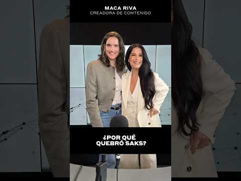 ¿Saks en quiebra? 😱📉Maca Riva nos explica qué pasó