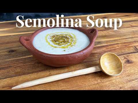 Ramadan 2026: Semolina Soup (Smida bel Hlib) | One-Pot, No Chopping