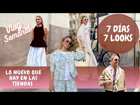 LOOKS PARA LA SEMANA con ropa que ya tienes / Vlog semanal  (tu asesora de imagen y moda)