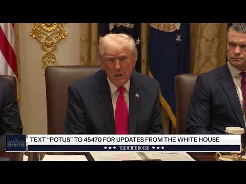 President Trump Hosts a Cabinet Meeting, Dec. 2, 2025