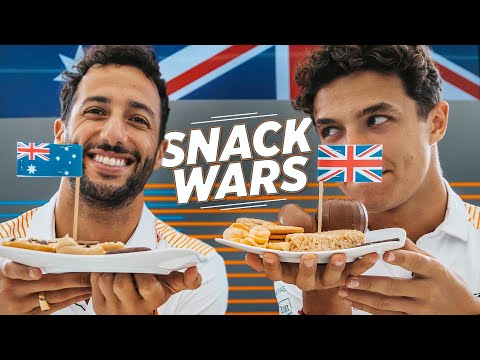 Snack Wars with Lando Norris and Daniel Ricciardo
