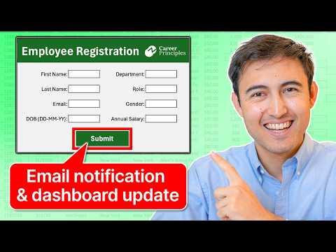 Make an Advanced Data Entry Form in Excel (Fully Automated)