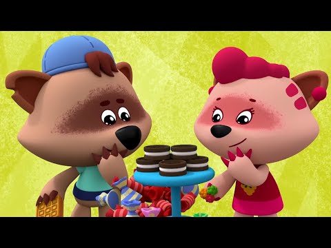 Много - значит хорошо? 🍬 — Ми-ми-мишки — Все серии — Сборник серий про щедрость и жадность