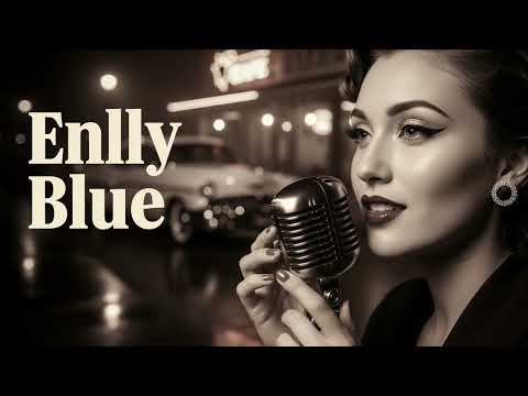 💙 Enlly Blue – Echoes Through My Soul (1950 Style) | Deep Soul Blues Reverie | Vintage Emotion
