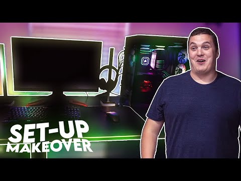 Surprising My Friend with a FULL Gaming Setup Makeover!