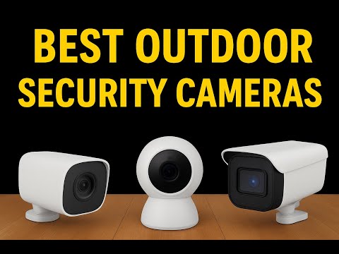 🎯 Top 6 Best Outdoor Security Cameras 2025 | Watch Before You Buy