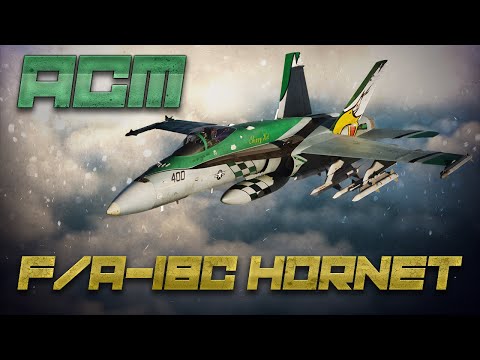 DCS F-18 ACM Modes Tutorial