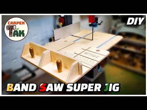AWESOME!! Making multi function sled jigs for band saws /Wood turning / Woodworking / DIY