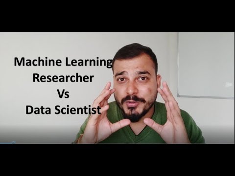 Machine Learning Researcher Vs Data Scientist