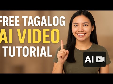FREE TAGALOG AI VIDEO | Paano Gumawa ng AI Video Nang Libre (Step-by-Step Tutorial!)
