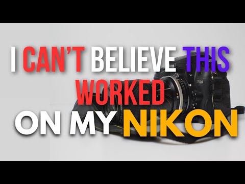 Nikon D7000: How To Use Vintage Lenses with your Nikon Dslr