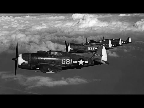 German Pilots Laughed At The P-47 Thunderbolt, Until Its Eight .50s Rained Lead on Them