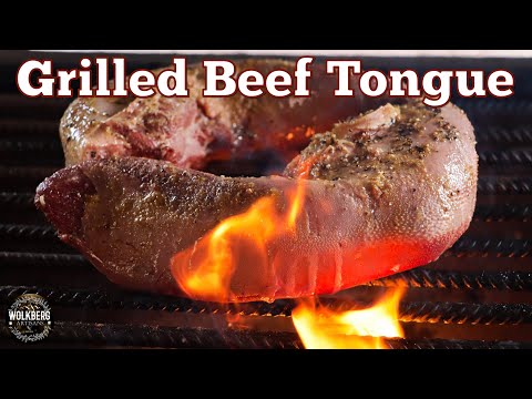How to make super tender Beef tongue on the grill | Cured (Pickled) Beef tongue recipe | Braai | BBQ
