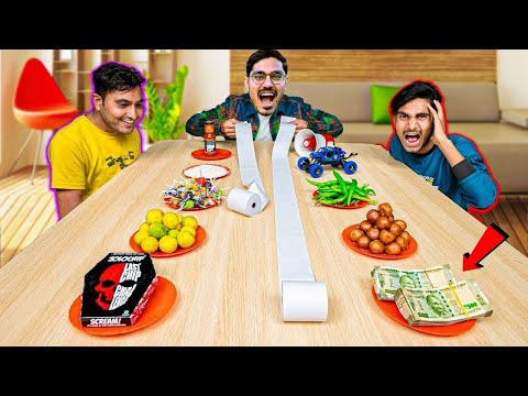 Spin The Paper Roll Challenge रोल घुमाओ और जीतो धांसू इनाम Looser Will Eat Jolochip