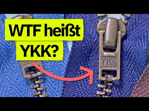 Warum auf all deinen Reißverschlüssen YKK steht