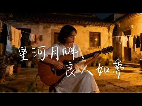 2025最好聽華語歌單🍃【星河月畔，良人如夢】讀書・工作・放鬆最佳背景音樂 |民歌風格原創抒情歌🎧｜純淨舒緩音樂 ✨ #民謠小酒館 #療愈音樂 #華語流行 #民歌 #民謠