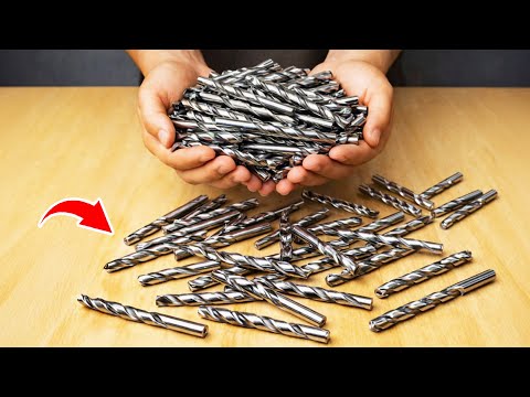 The Best Way To Sharpen A Drill Bit In Just 3 Minutes! The Secret Of A 60 Year Old Worker!