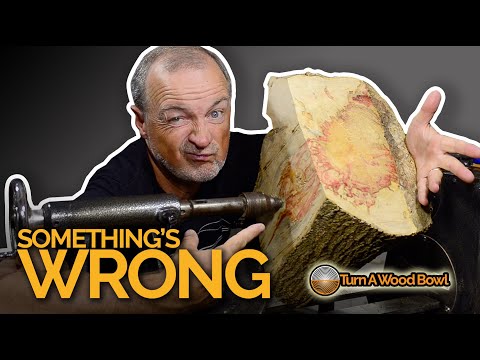 Wood Turned Bowl Something's Wrong – Video