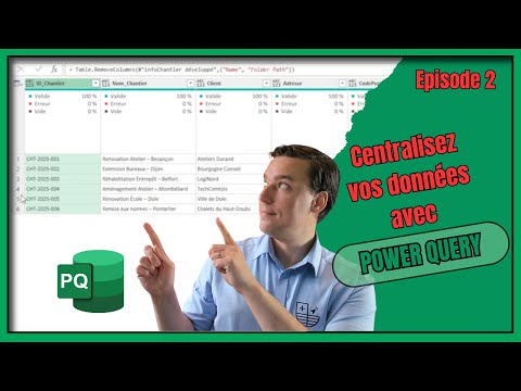 Power Query 04-2 : récupérer un dossier de fichiers