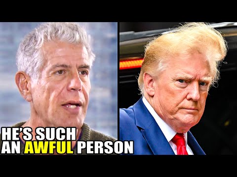 Anthony Bourdain Hits Trump Where He Hurts Most: His Fragile Ego