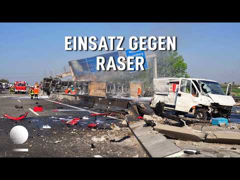 Autobahn Polizei im Einsatz: Verfolgungsjagd auf Raser! | Doku