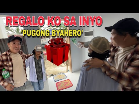 😱 MAGULANG NI PETER PAUL BINIGYAN NG REGALO NI PUGONG BYAHERO 😍🙏