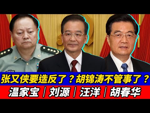 张又侠要造反了？胡锦涛不管事了？｜温家宝｜刘源｜汪洋｜胡春华｜党中央决策议事协调机构